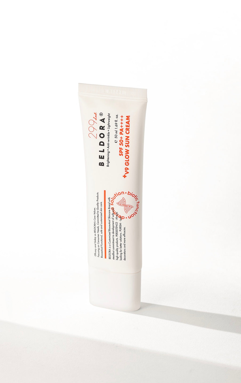 Beldora +V9 Glow Sun Cream (50g) Brightening + Anti-wrinkle