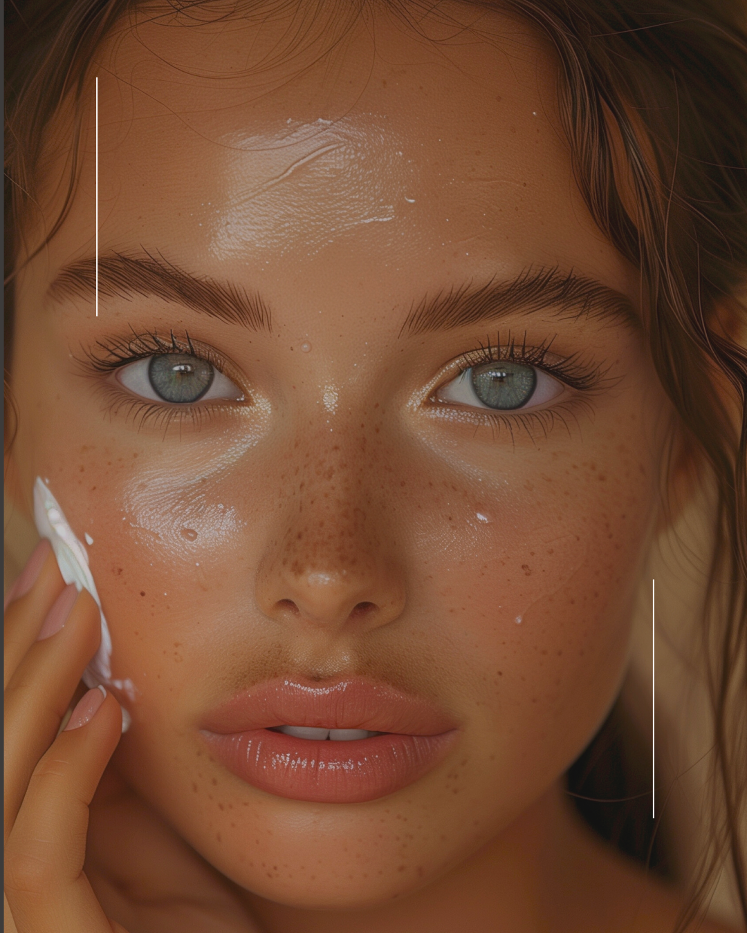 Beldora +V9 Glow Sun Cream (50g) Brightening + Anti-wrinkle